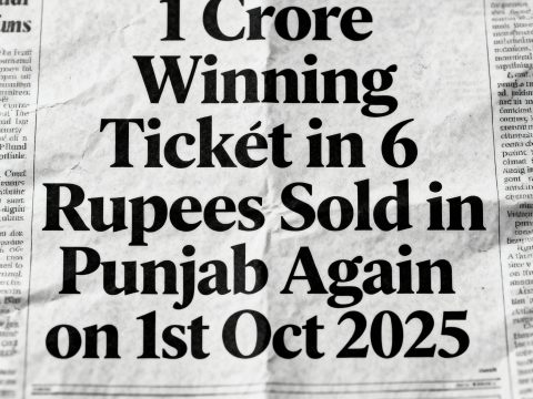1 Crore Winning Ticket in 6 Rupees