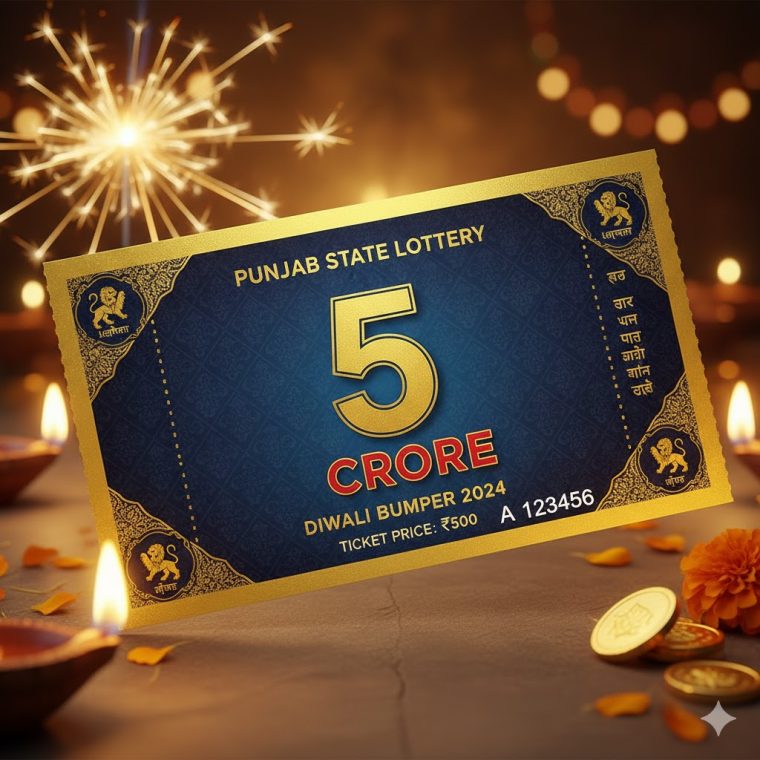 5 crore lottery ticket Punjab