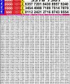 Punjab State Dear 50 Colt Friday Weekly Lottery Result 6pm 14-11-2025 Declared
